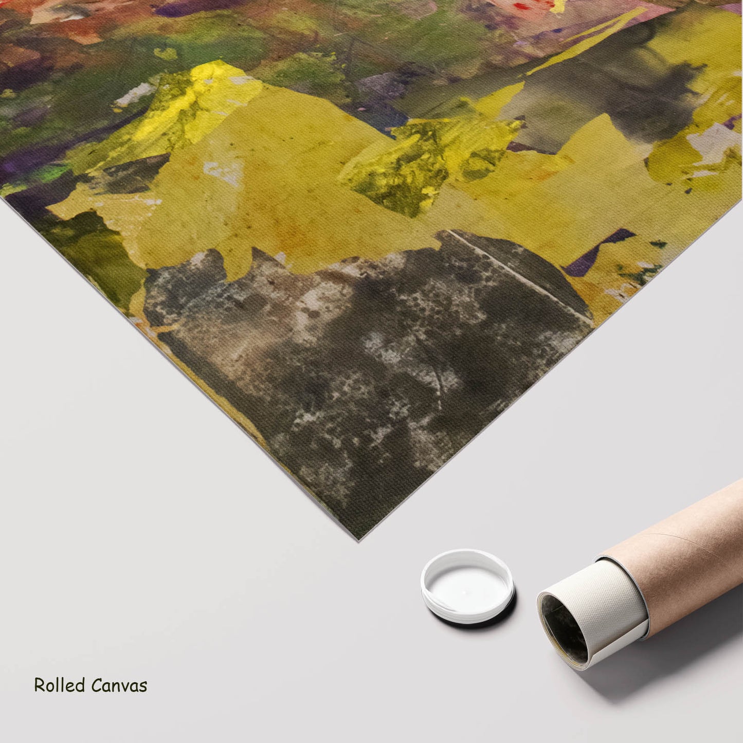 As We Are, yellow, purple, green, brown Limited Edition Print by Summer Jiang