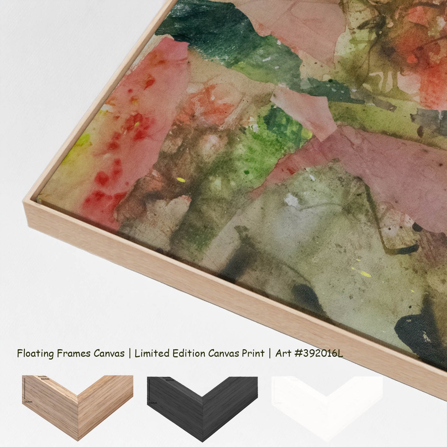 The Merge, yellow, brown, orange Limited Edition Print by Summer Jiang