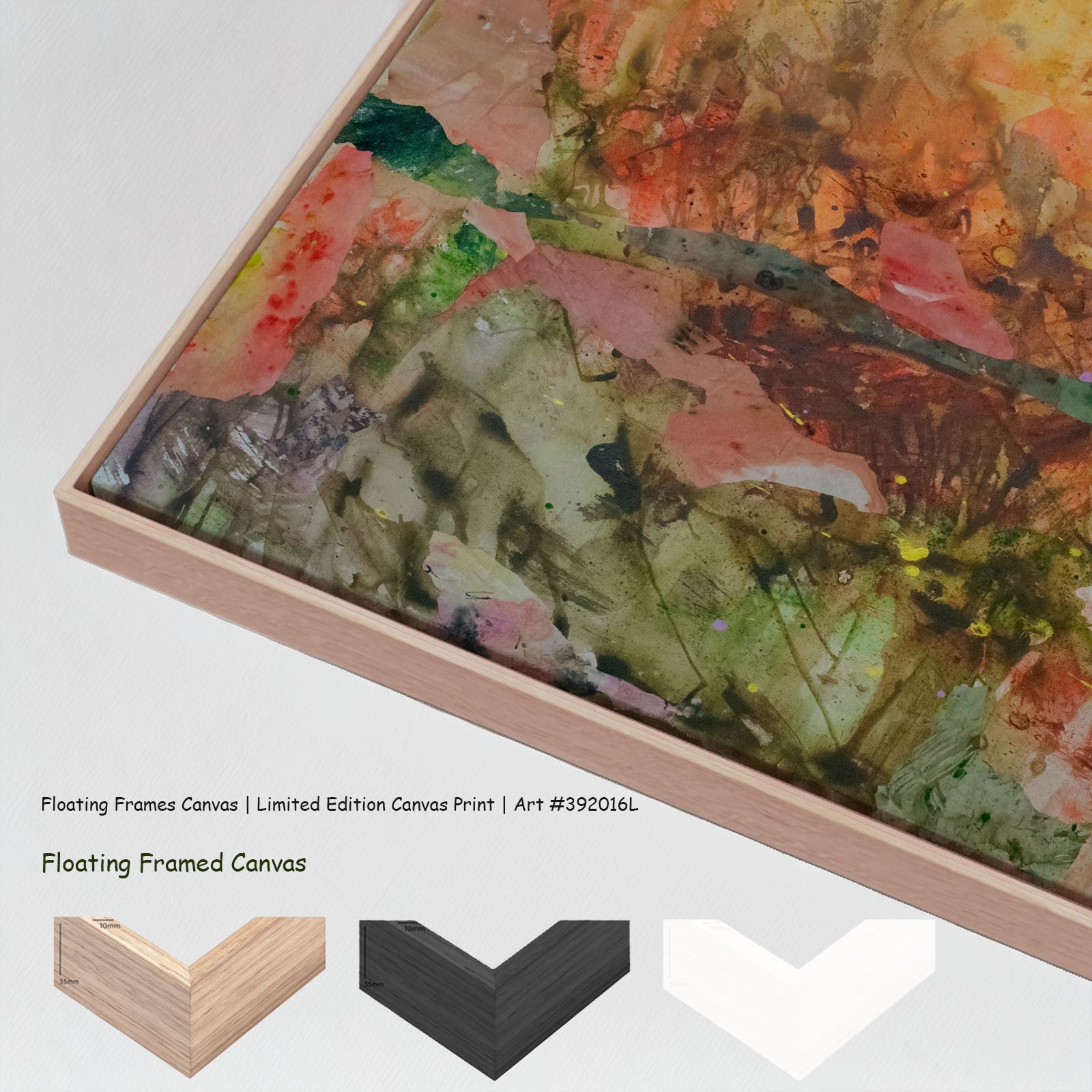 The Merge, yellow, brown, orange Limited Edition Print by Summer Jiang