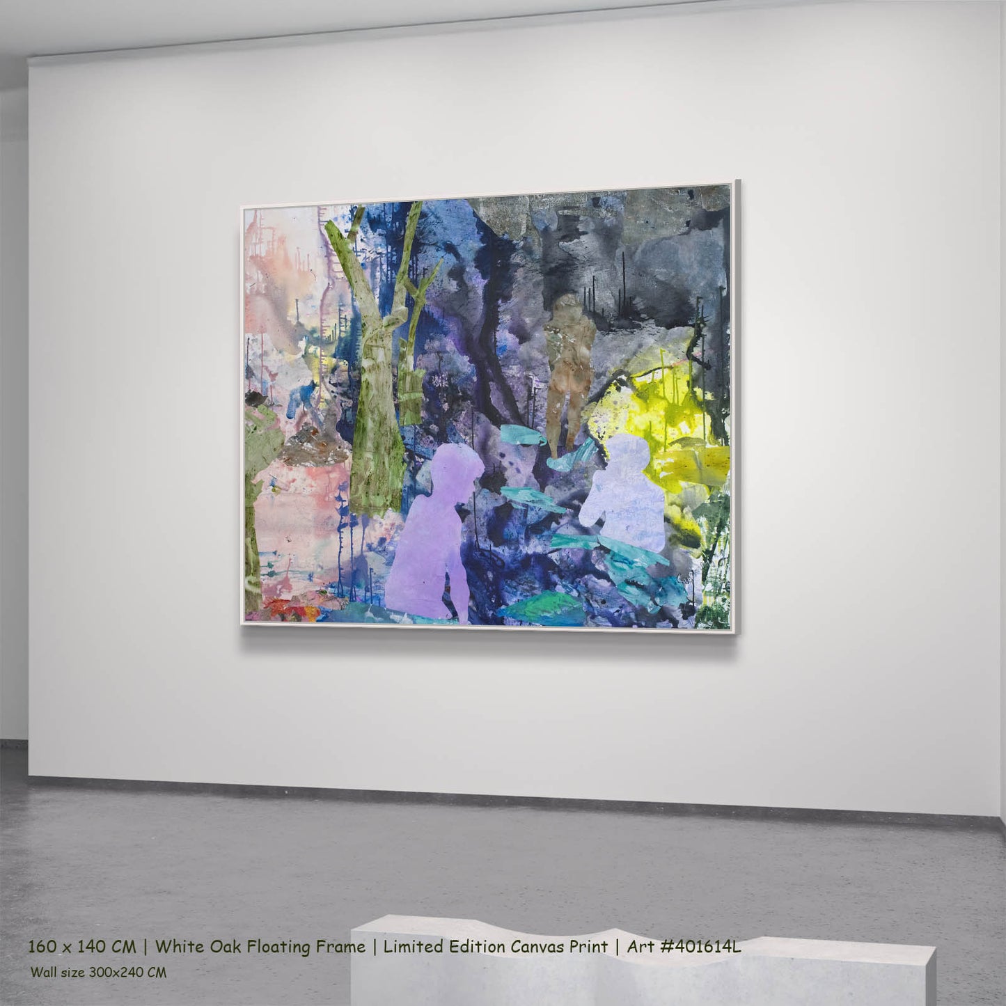The Search, blue, purple, pink Limited Edition Print by Summer Jiang