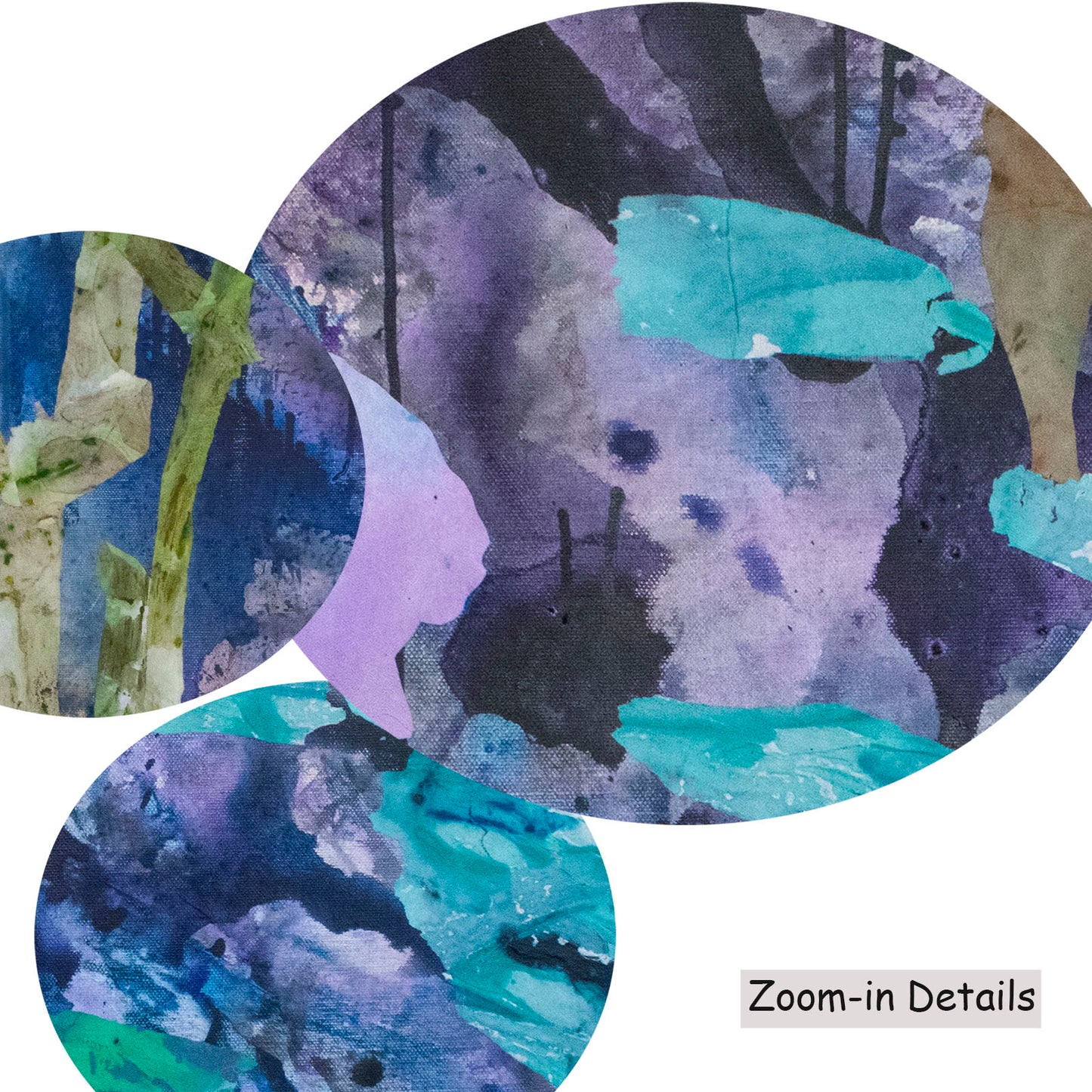 The Search, blue, purple, pink Limited Edition Print by Summer Jiang