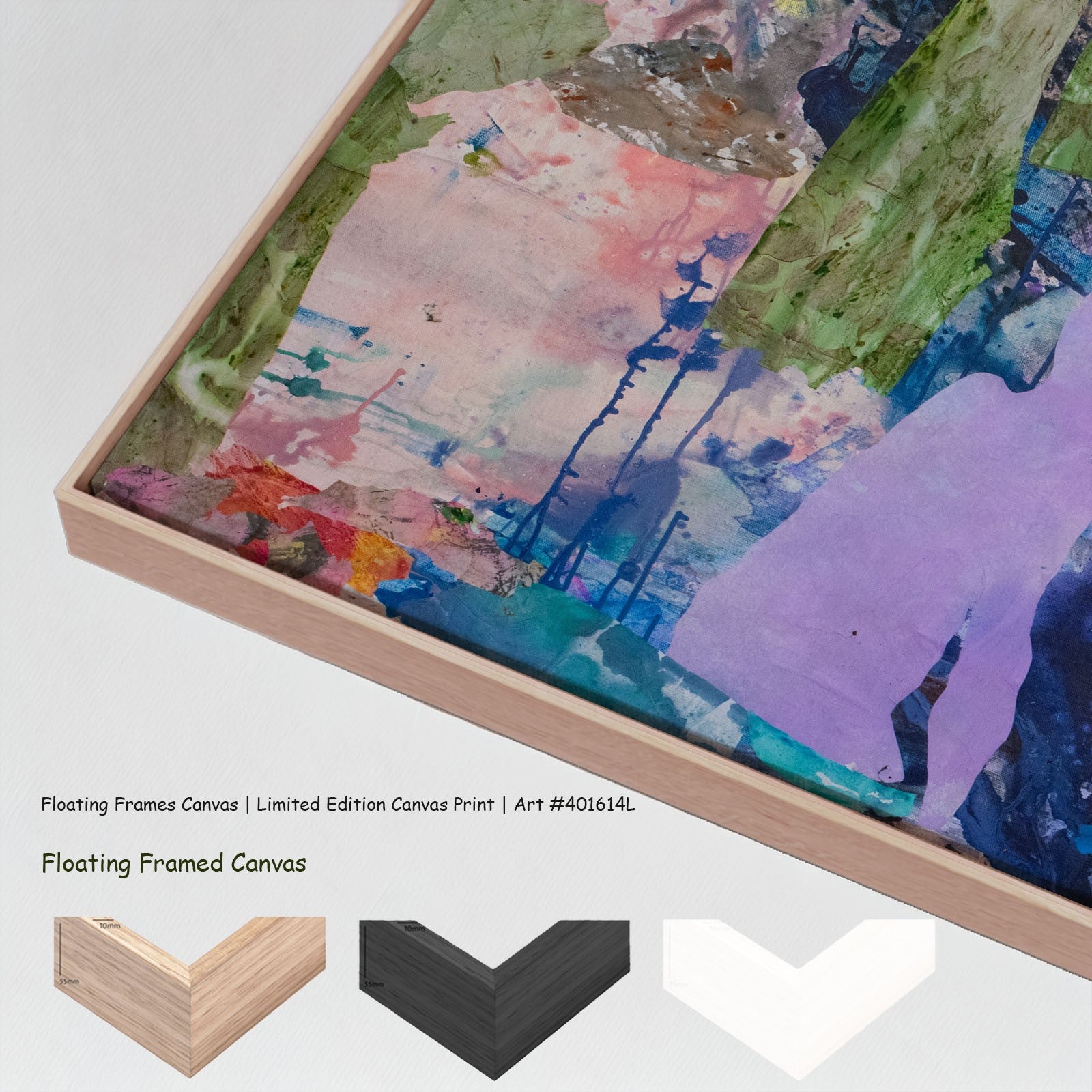 The Search, blue, purple, pink Limited Edition Print by Summer Jiang