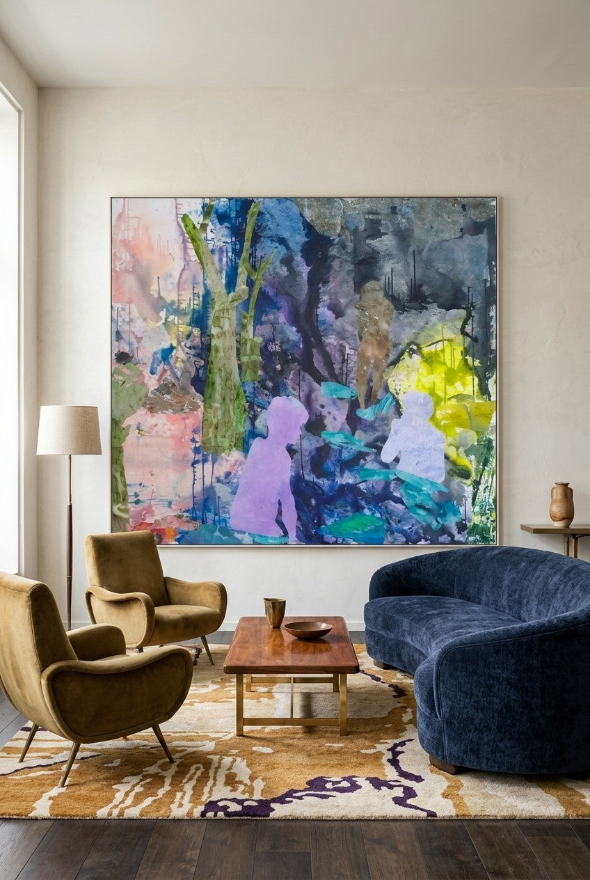 Limited edition | The Search | 100×90 to 320×300 CM