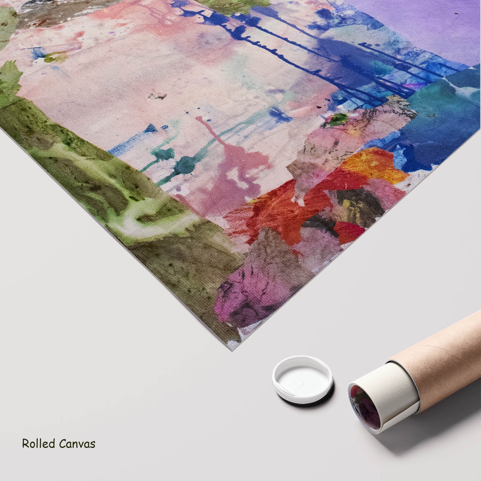 The Search, blue, purple, pink Limited Edition Print by Summer Jiang