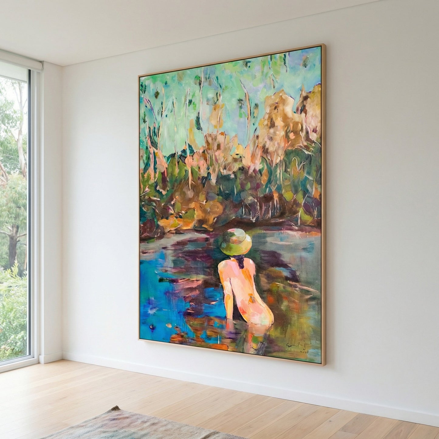 Missed, green, blue, orange Limited Edition Print by Summer Jiang