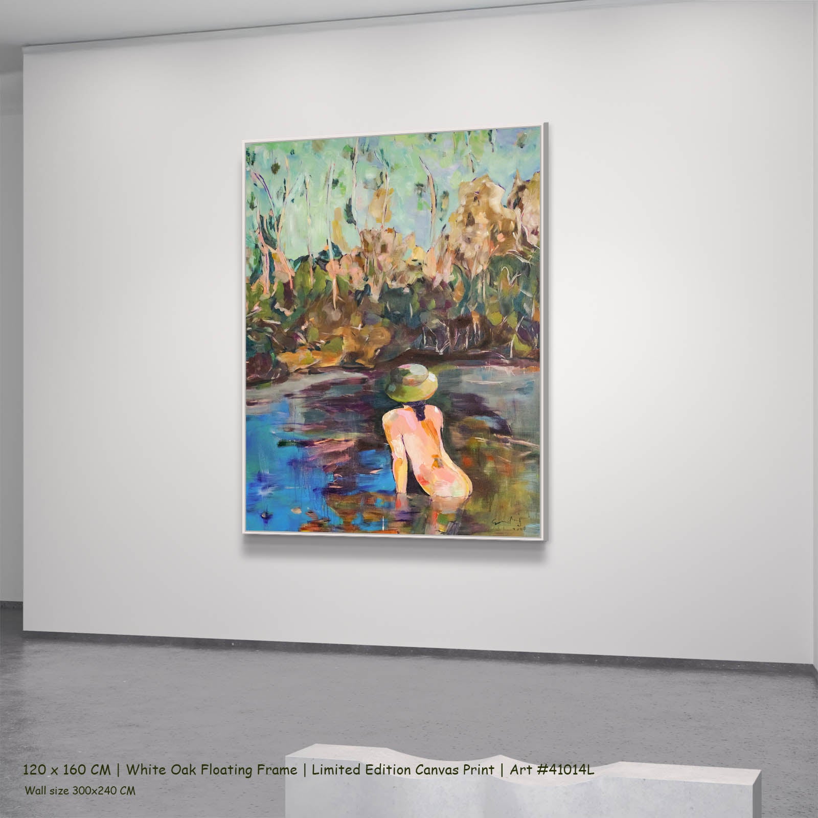 Missed, green, blue, orange Limited Edition Print by Summer Jiang
