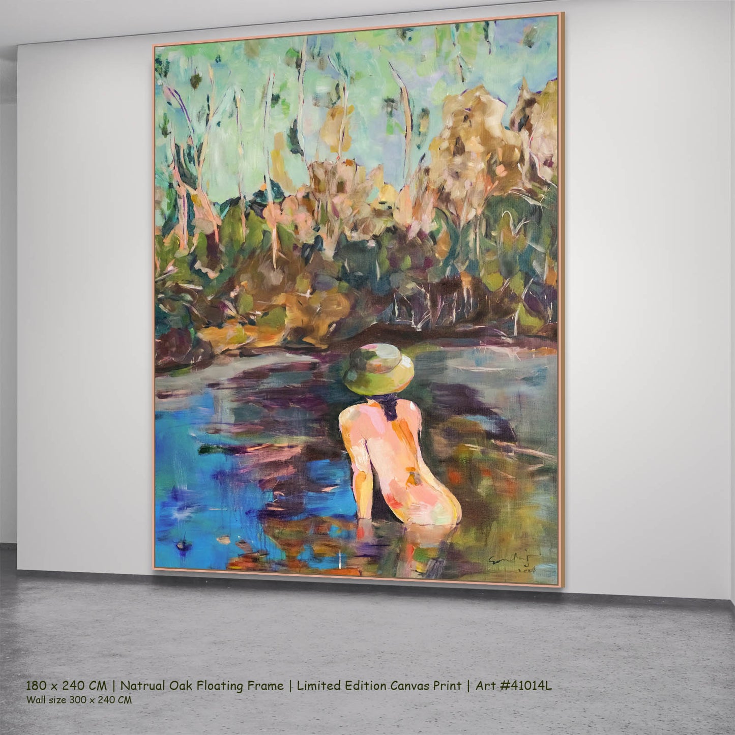Missed, green, blue, orange Limited Edition Print by Summer Jiang