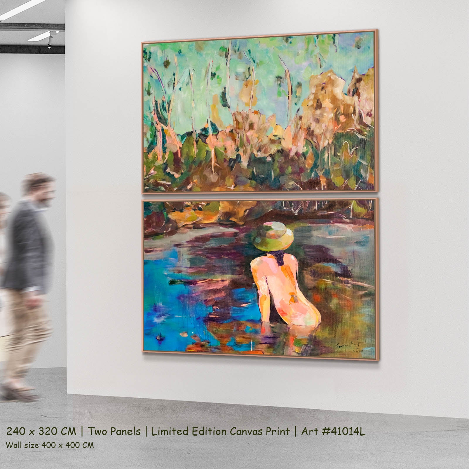 Missed, green, blue, orange Limited Edition Print by Summer Jiang