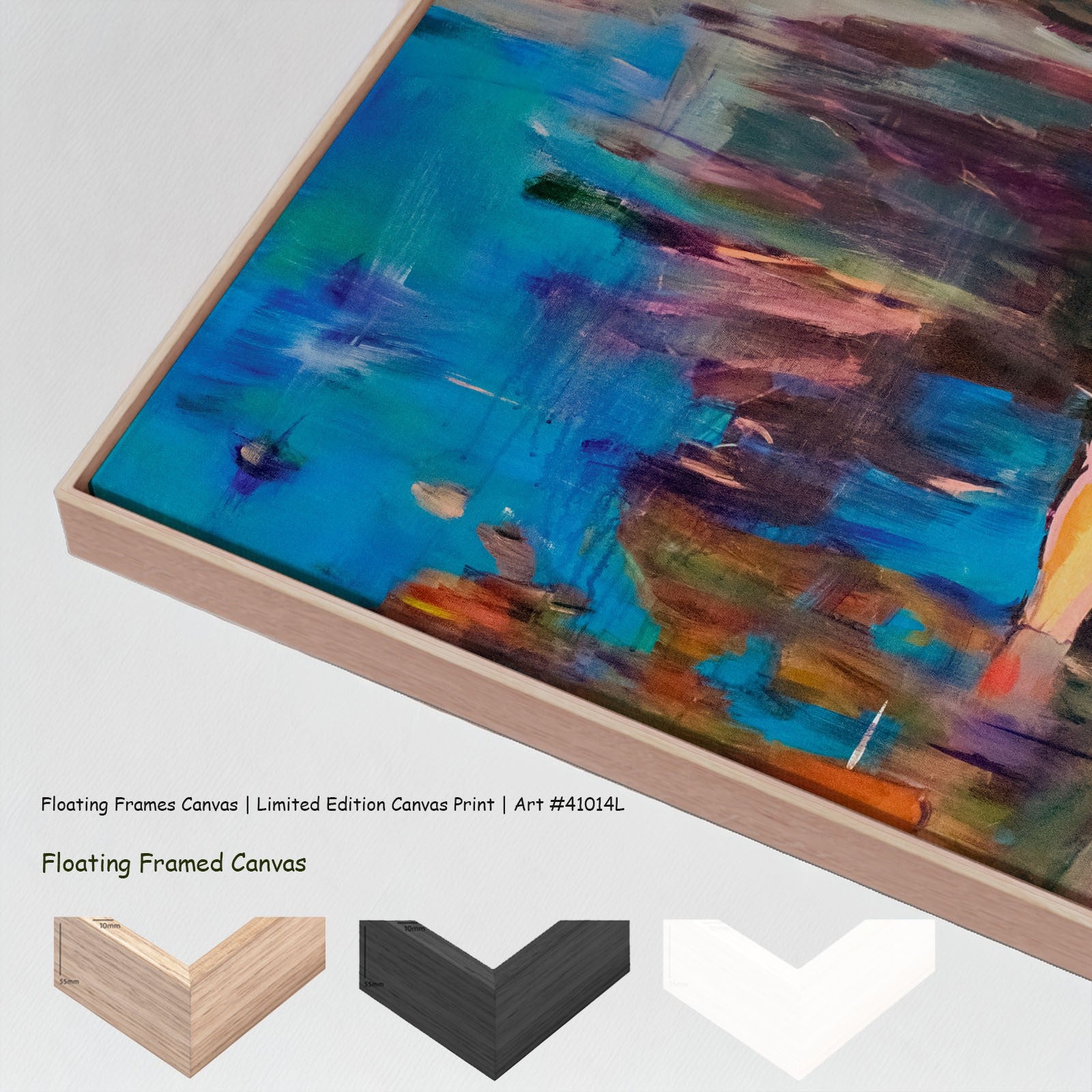 Missed, green, blue, orange Limited Edition Print by Summer Jiang