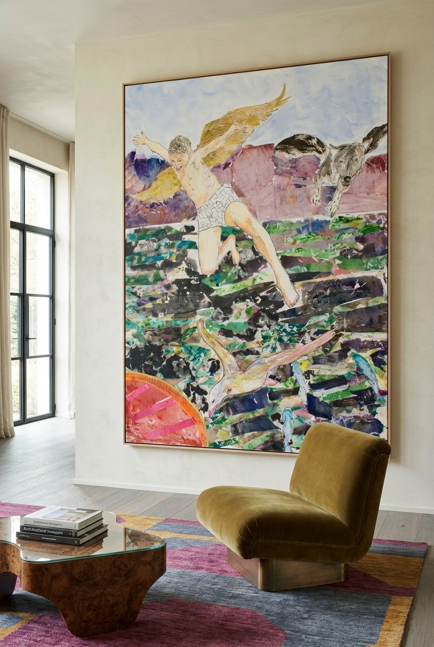 Limited edition | Leap of the Wild Heart | 80×110 to 300×400 CM