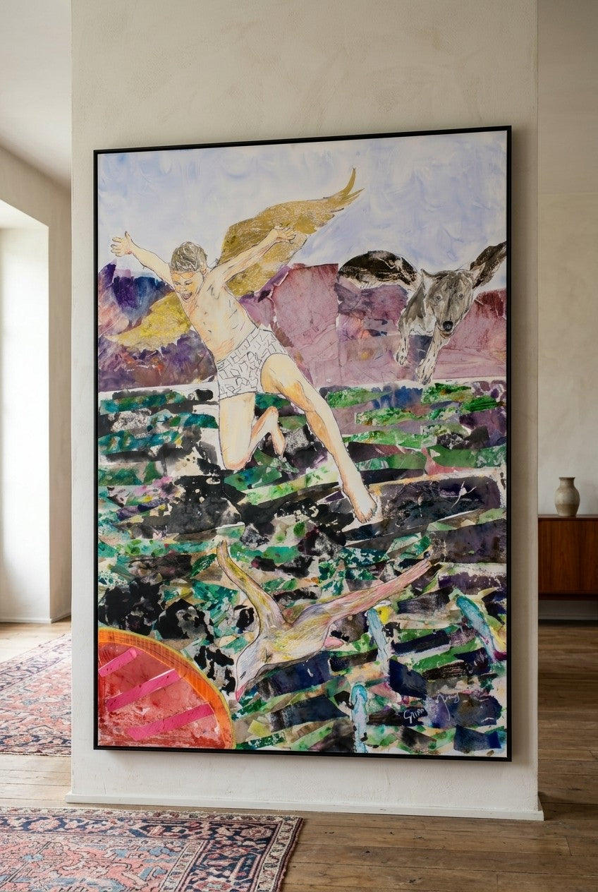 Limited edition | Leap of the Wild Heart | 80×110 to 300×400 CM
