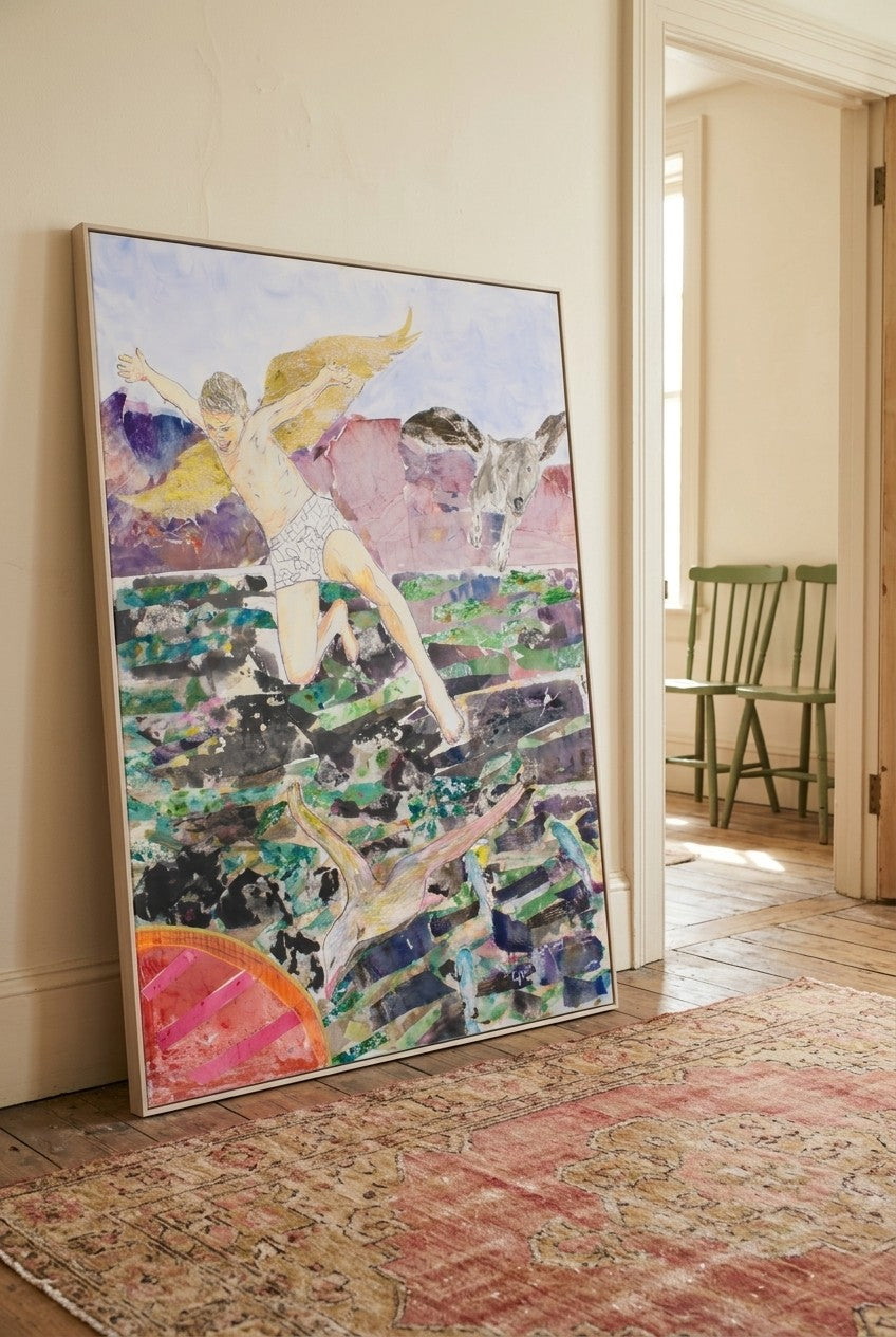 Limited edition | Leap of the Wild Heart | 80×110 to 300×400 CM