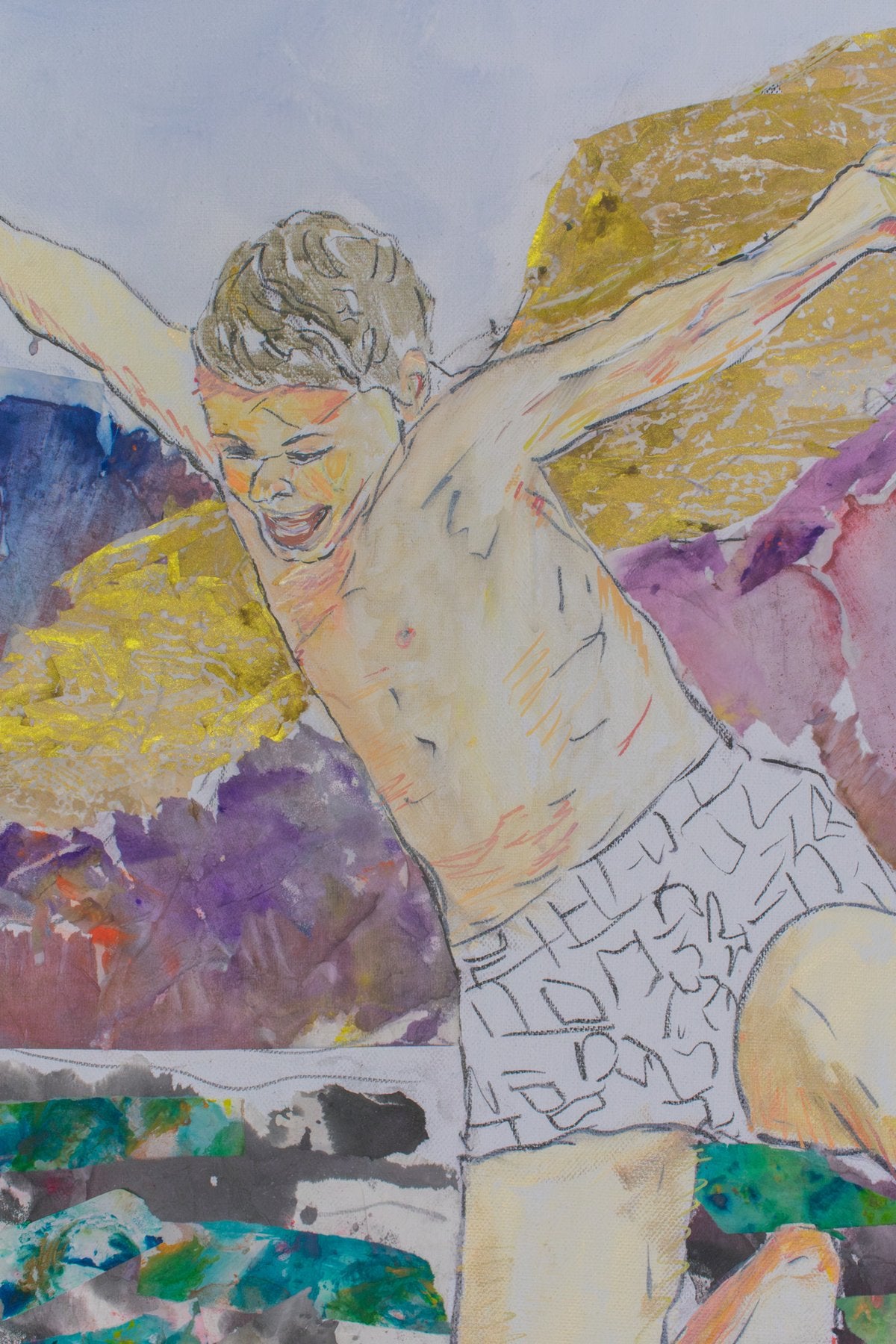 Original Painting | Leap of the Wild Heart | Crossing: 4.6 | 100 x 140 cm