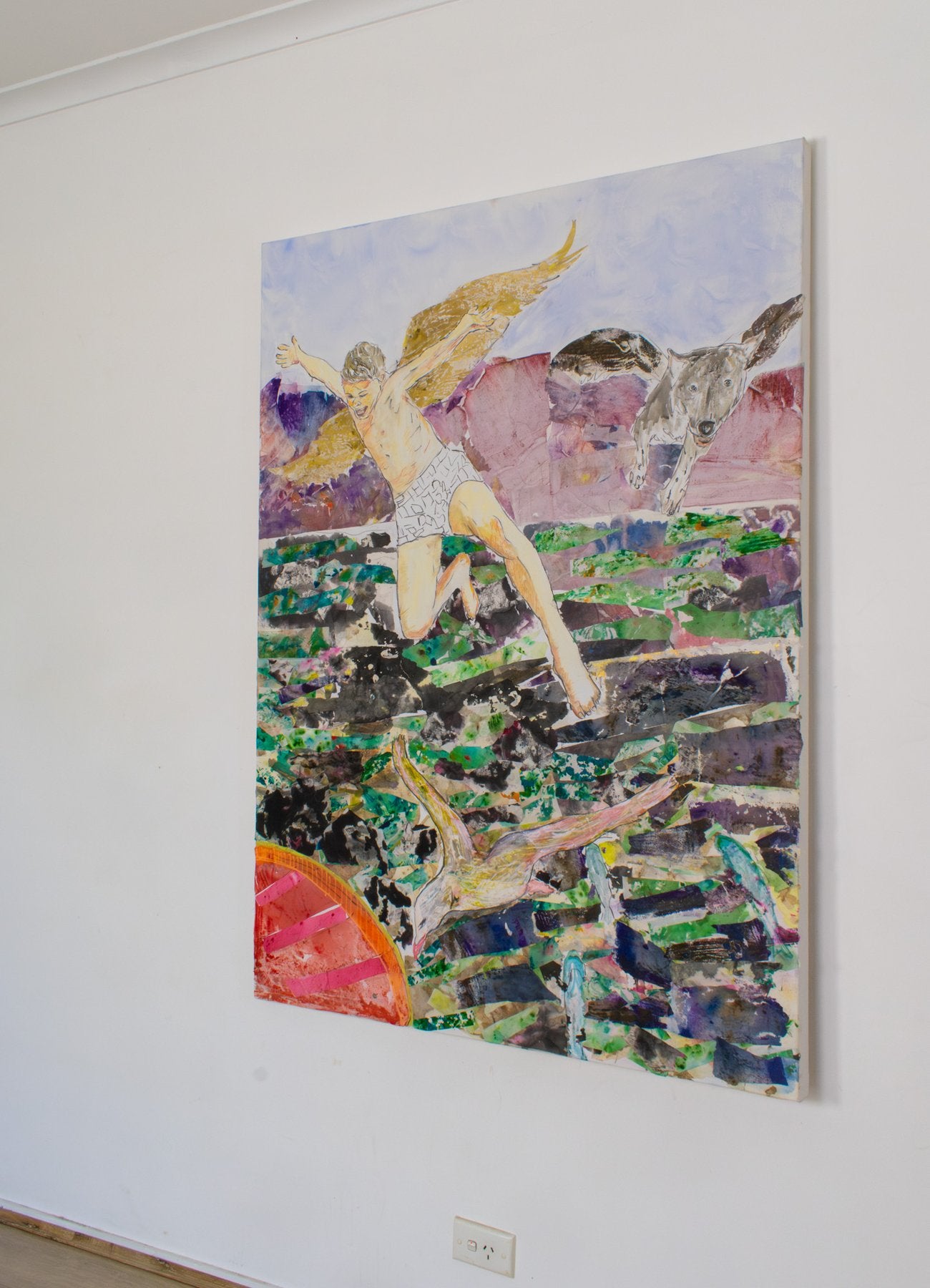 Original Painting | Leap of the Wild Heart | Crossing: 4.6 | 100 x 140 cm