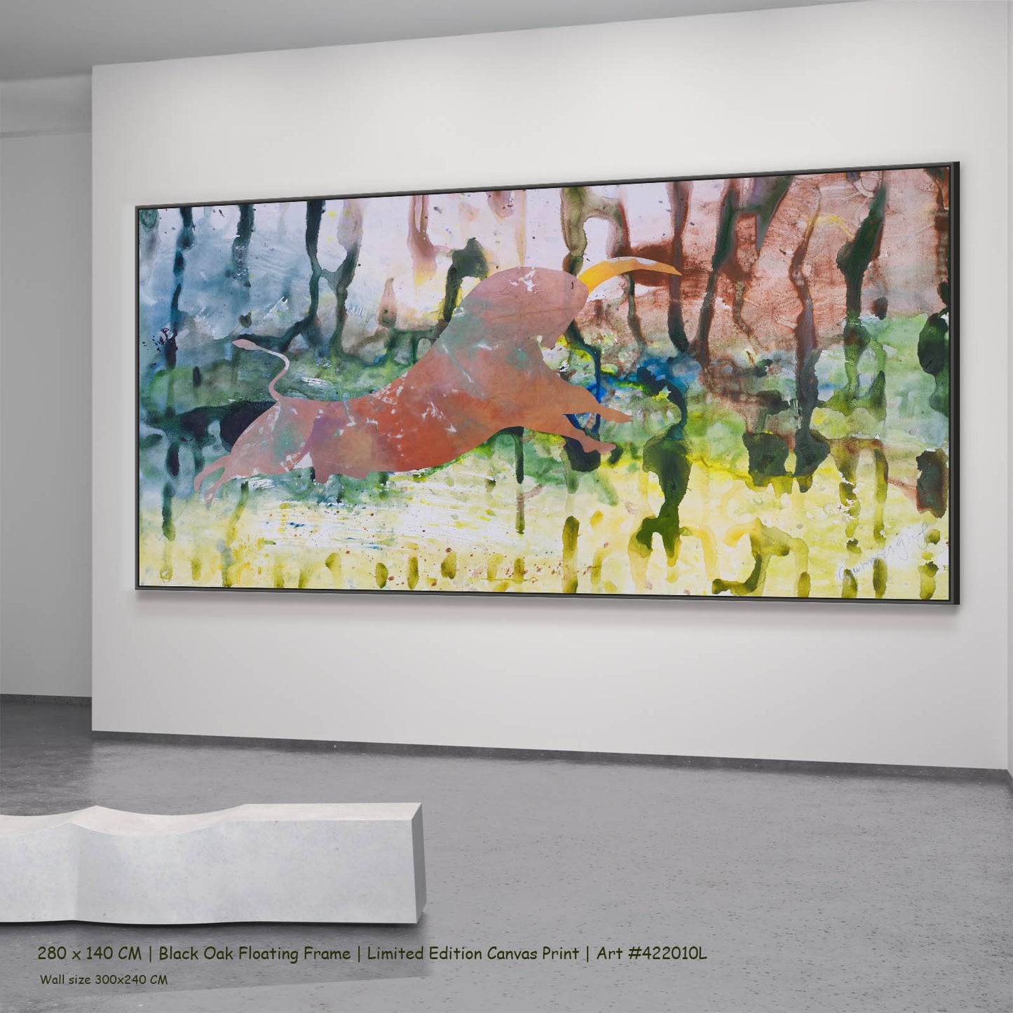 Unbreakable, yellow, pink, green Limited Edition Print by Summer Jiang