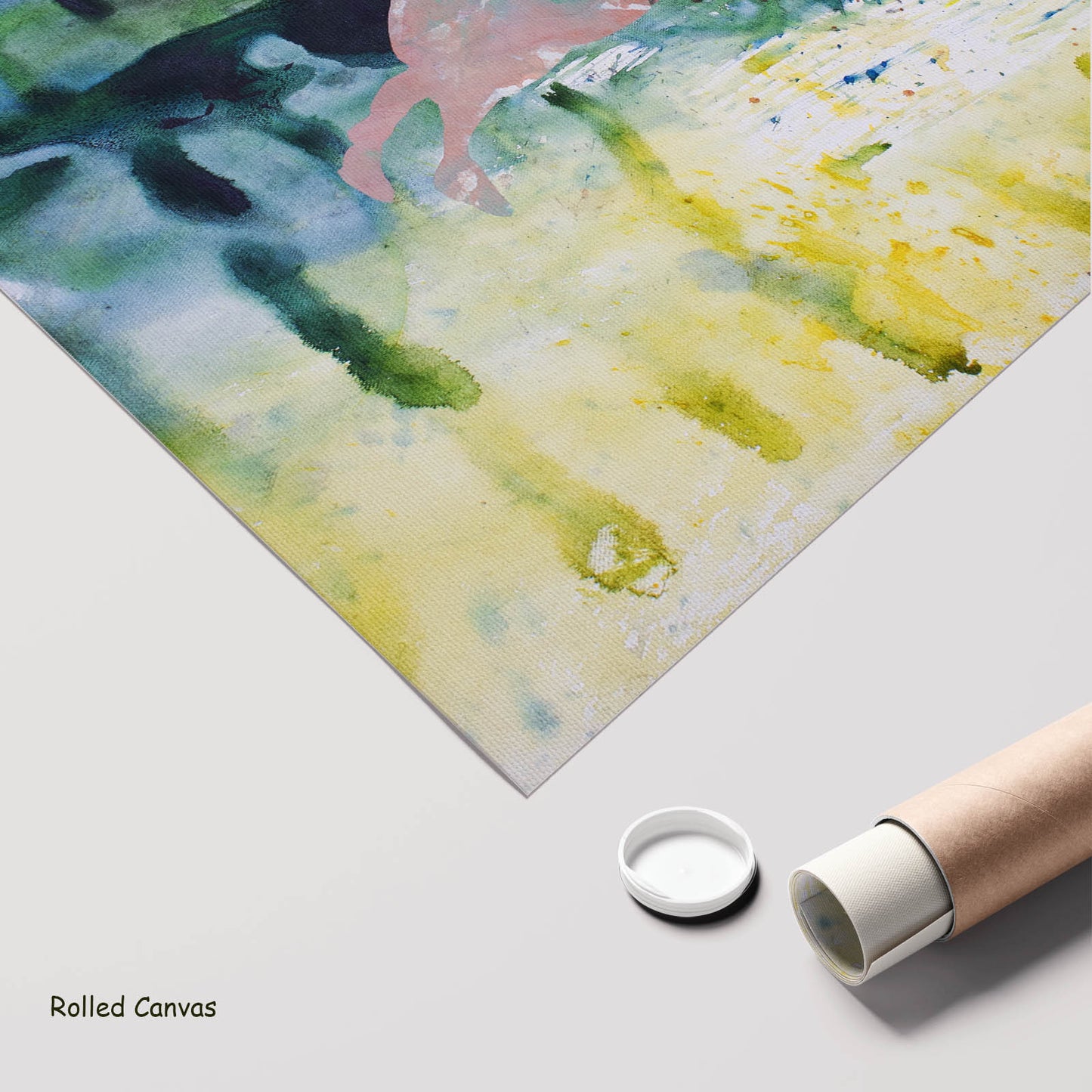 Unbreakable, yellow, pink, green Limited Edition Print by Summer Jiang