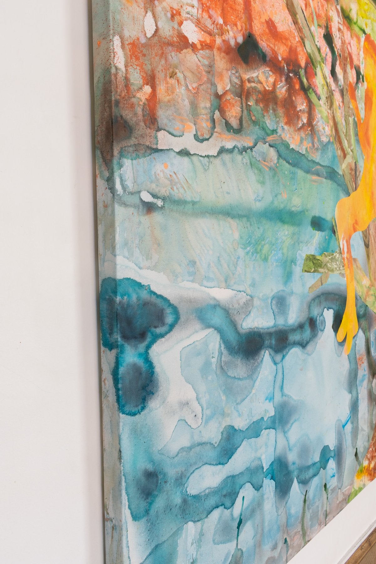 Original Painting | Golden Canopy | Crossing: 2.2 | 160 x 200 cm