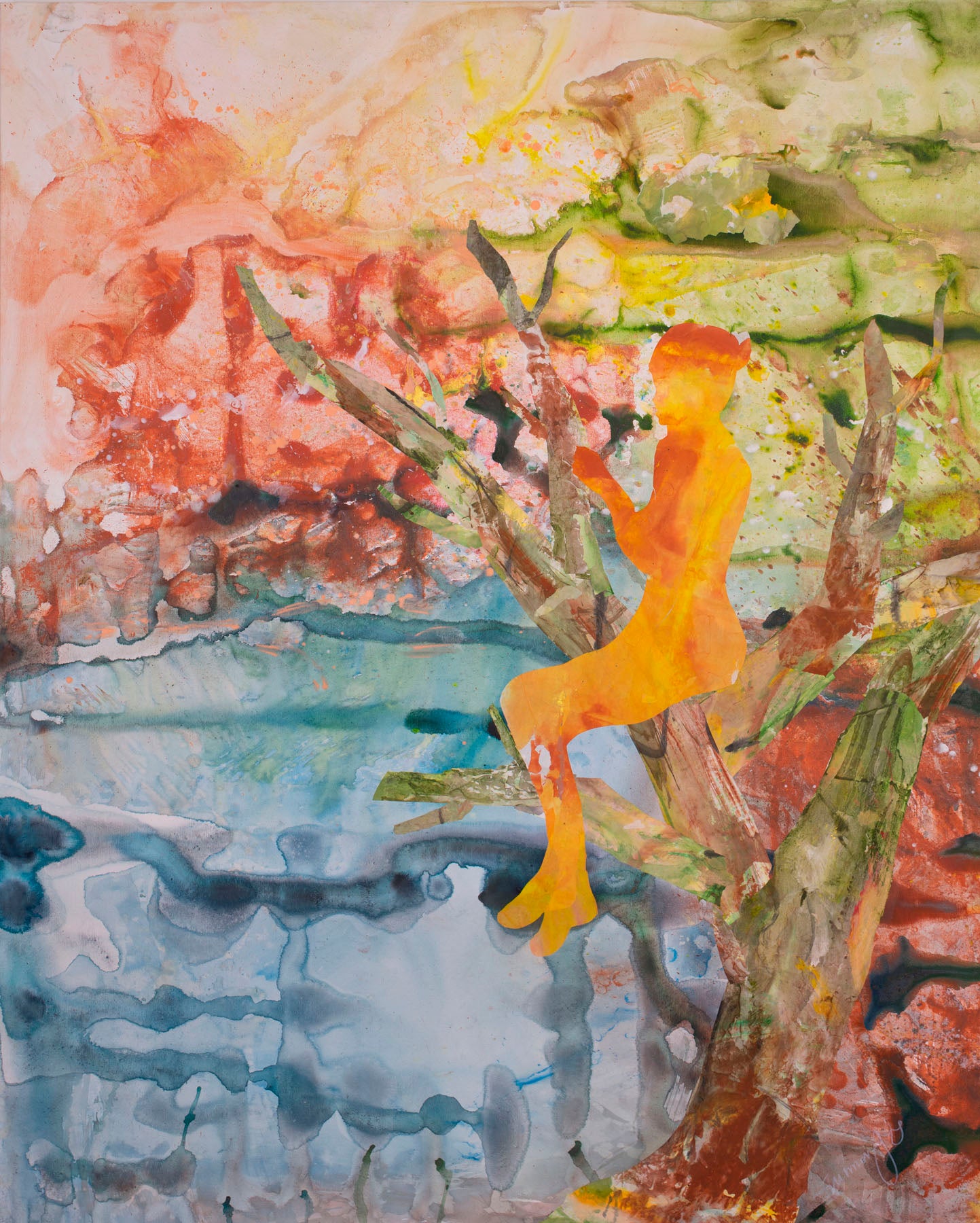 Original Painting | Golden Canopy | Crossing: 2.2