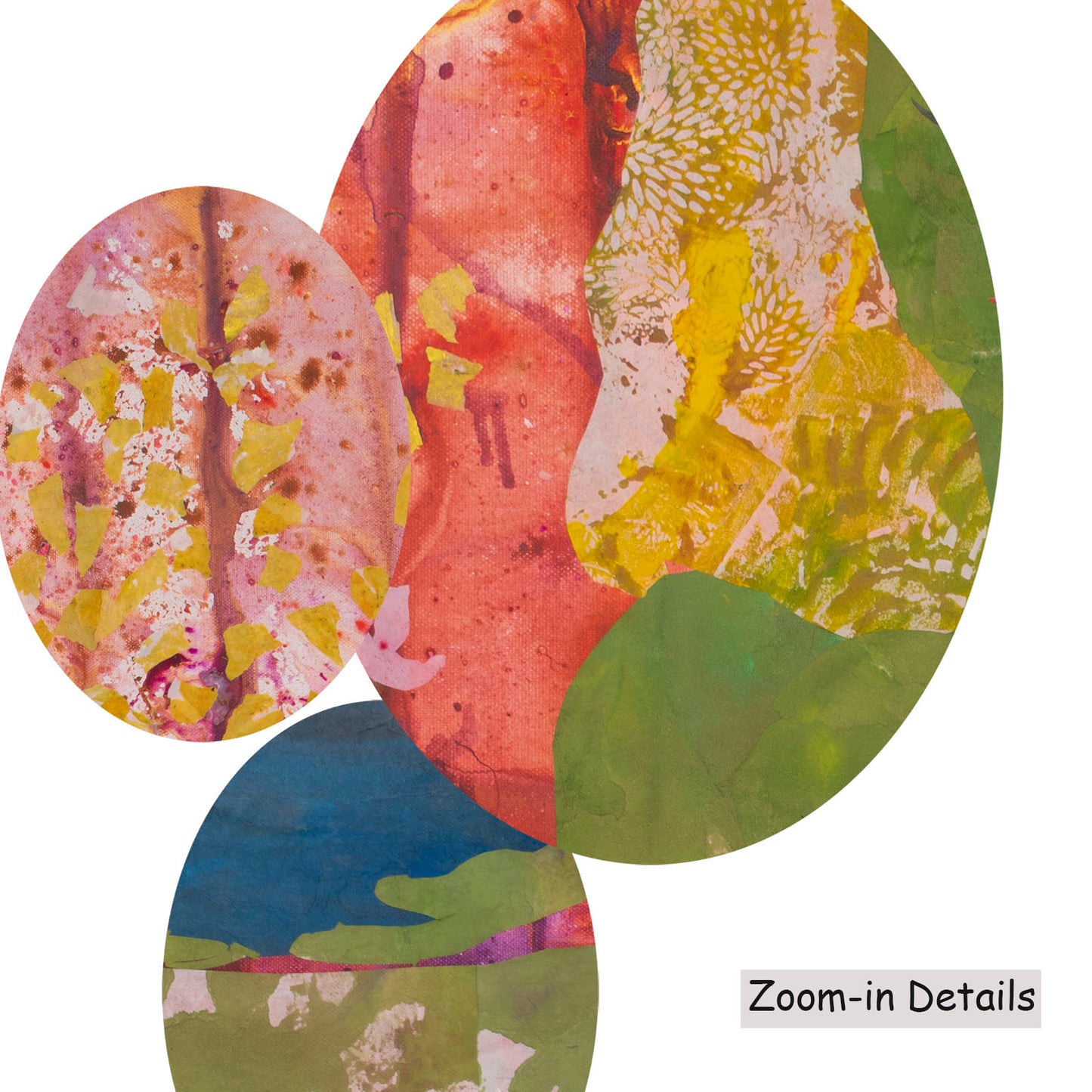 Mother Earth, purple, green Limited Edition Print by Summer Jiang