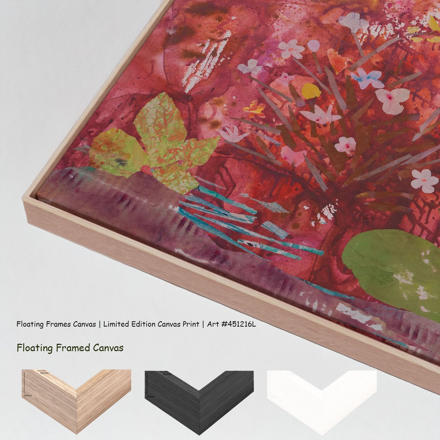 Mother Earth, purple, green Limited Edition Print by Summer Jiang