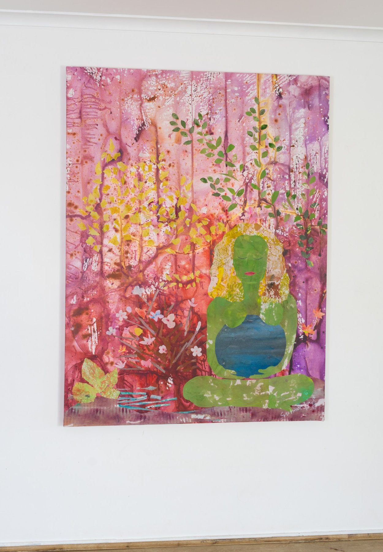 Mother Earth Original Painting by Summer Jiang