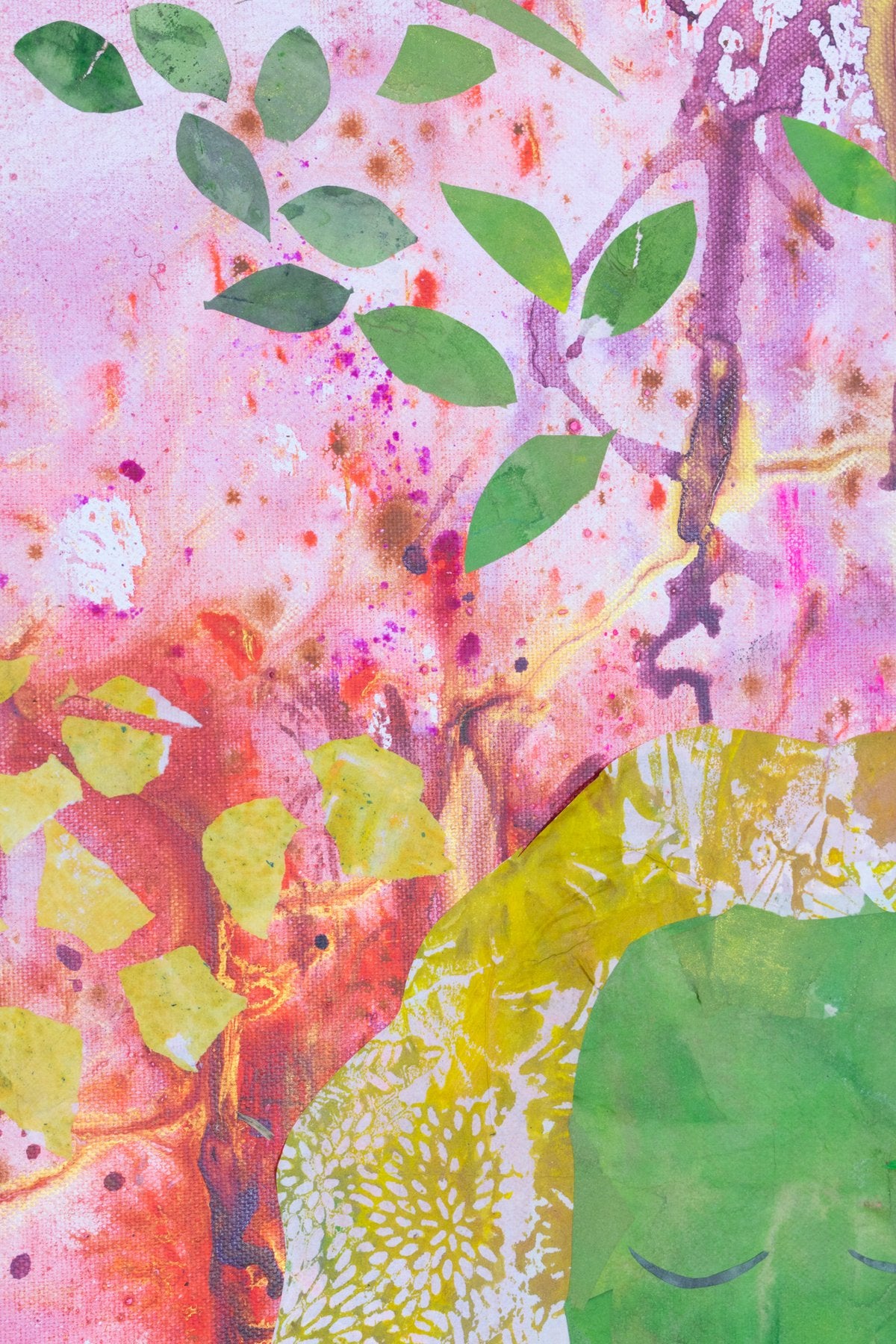 Mother Earth Original Painting by Summer Jiang