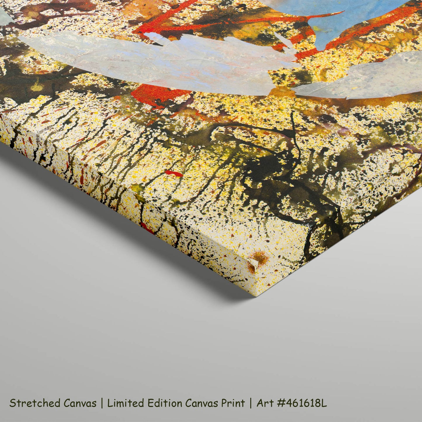 Surrender, yellow, light blue, red, black Limited Edition Print by Summer Jiang