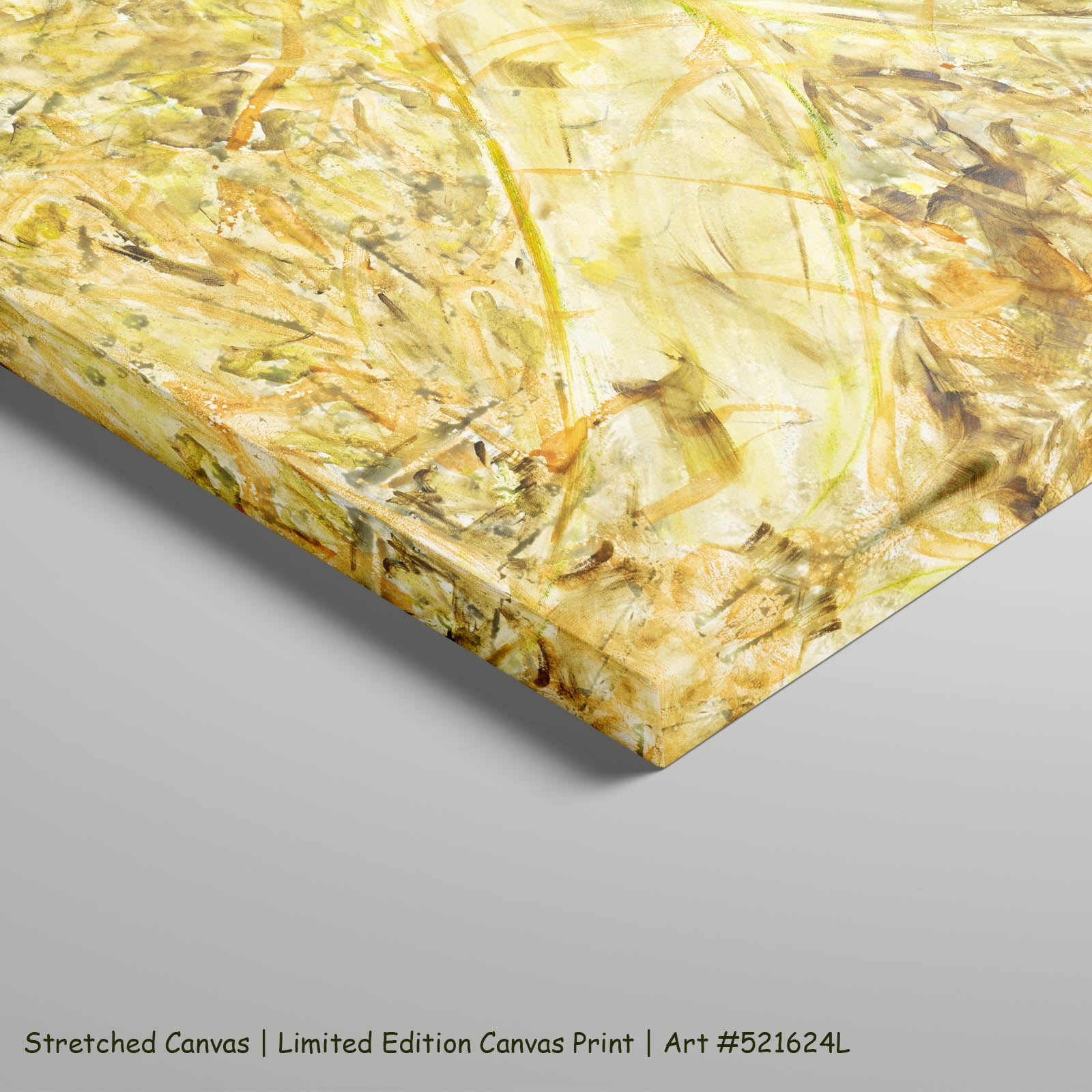 Breath of Heart, yellow, purple, gold Limited Edition Print by Summer Jiang