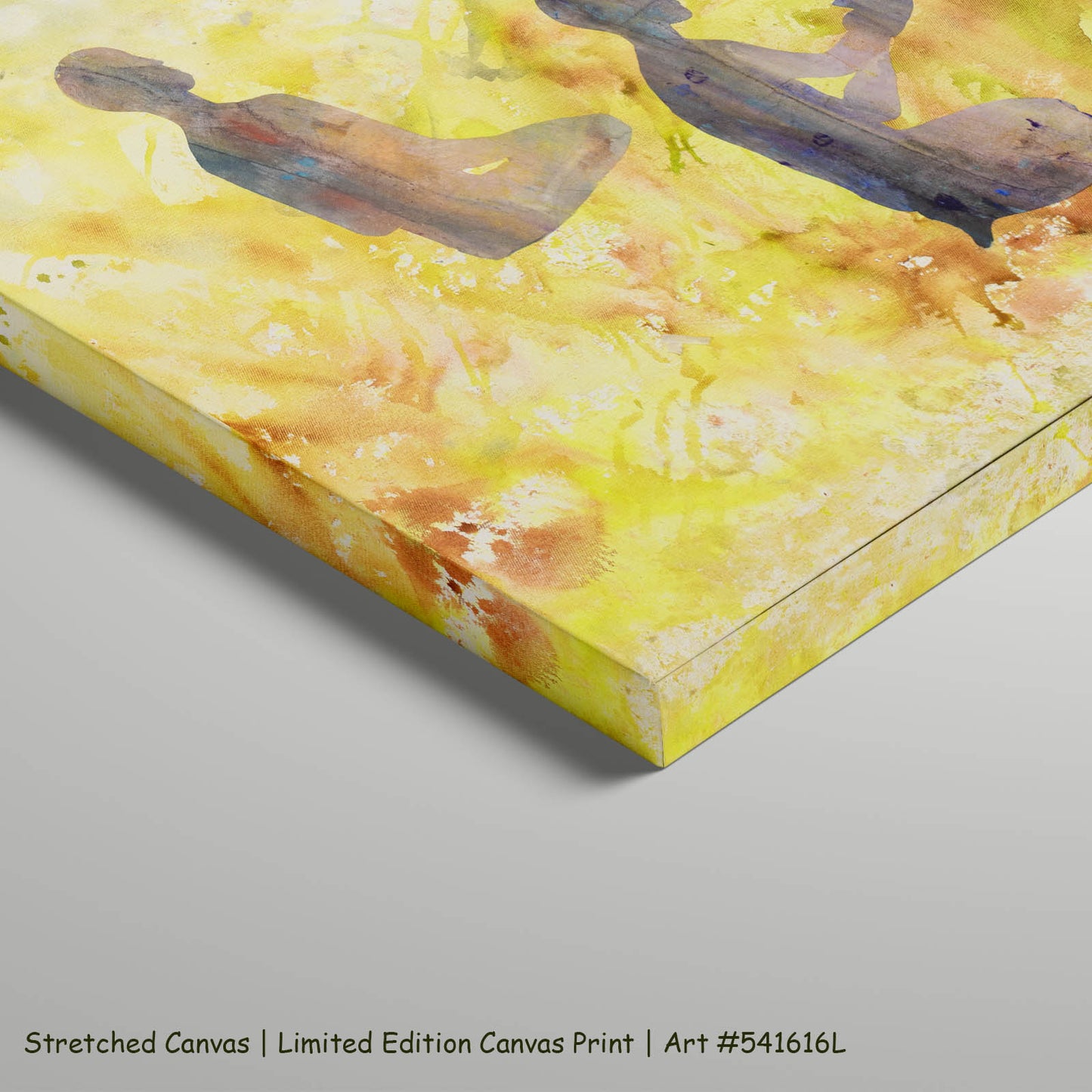 Between the Old and New, yellow, white, grey Limited Edition Print by Summer Jiang