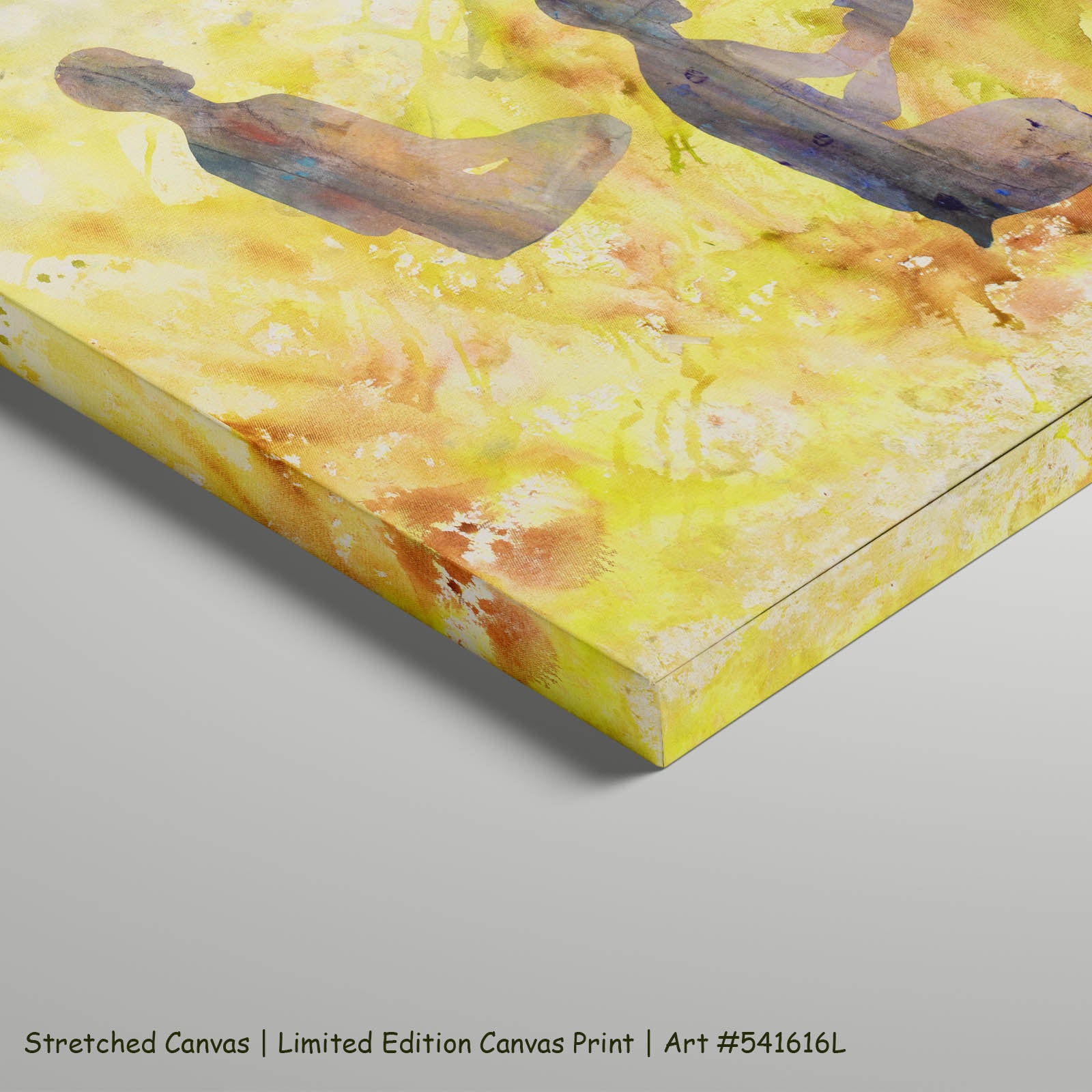 Between the Old and New, yellow, white, grey Limited Edition Print by Summer Jiang