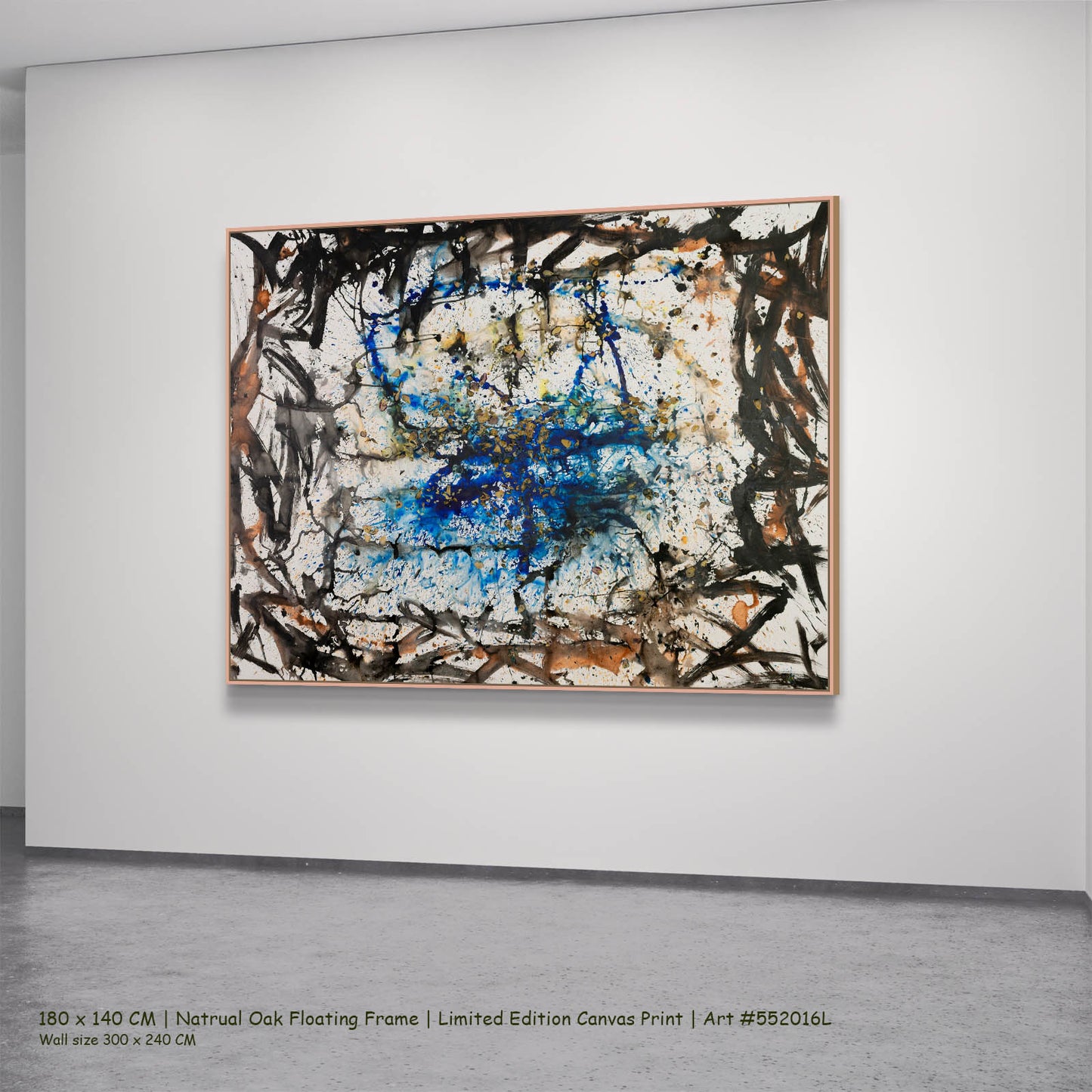 In Tragedy Life is Beautiful, white, black, blue Limited Edition Print by Summer Jiang