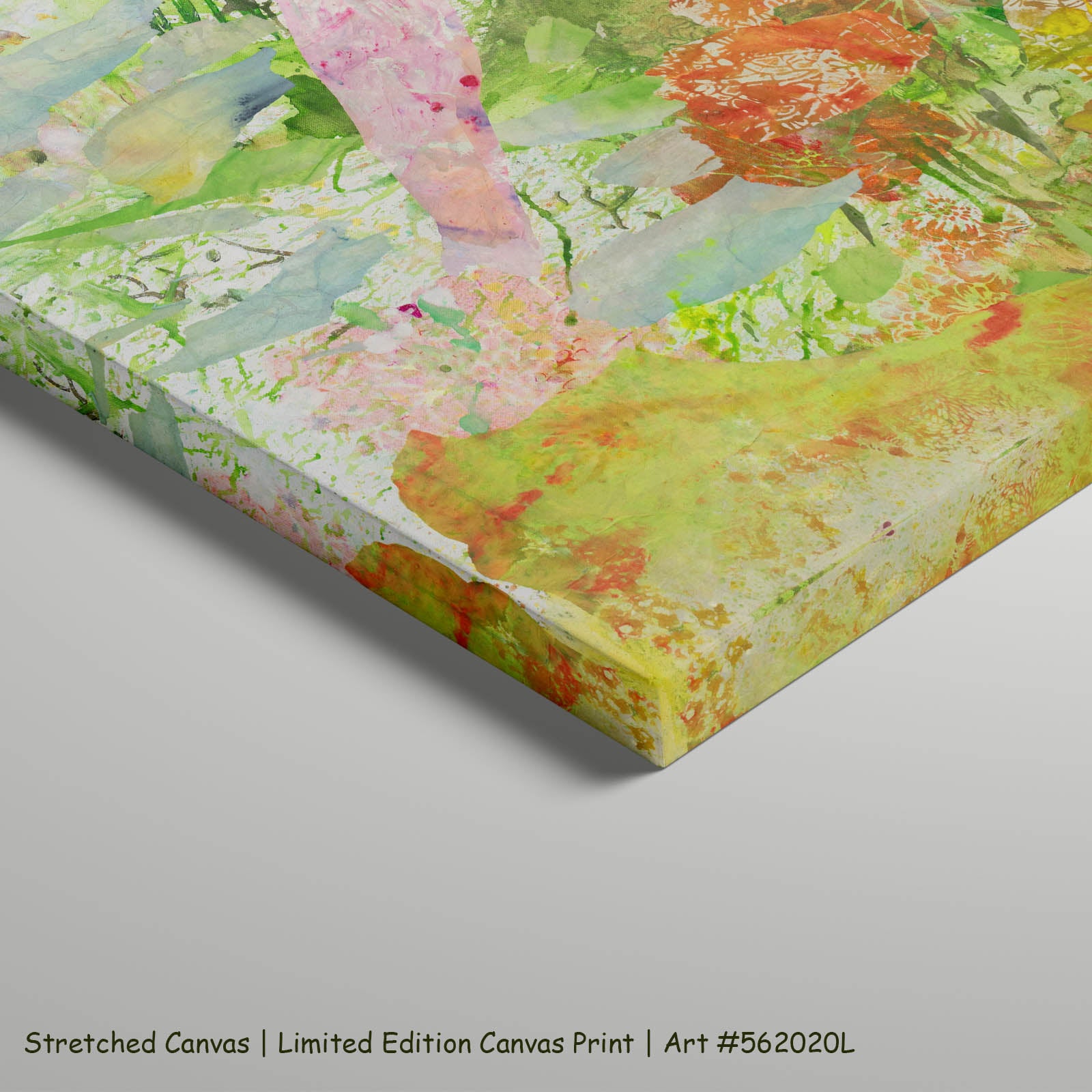 Merge, pink, yellow, green, orange Limited Edition Print by Summer Jiang