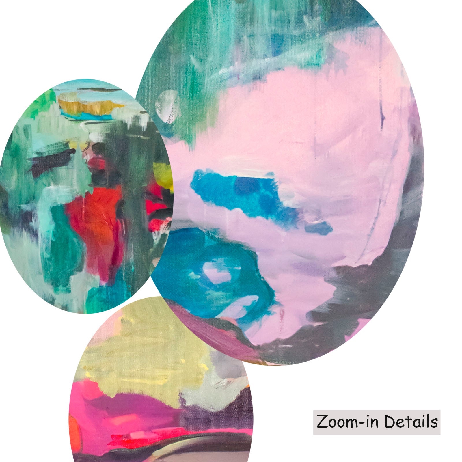 The Start of a Summer, pink, orange, green, yellow Limited Edition Print by Summer Jiang