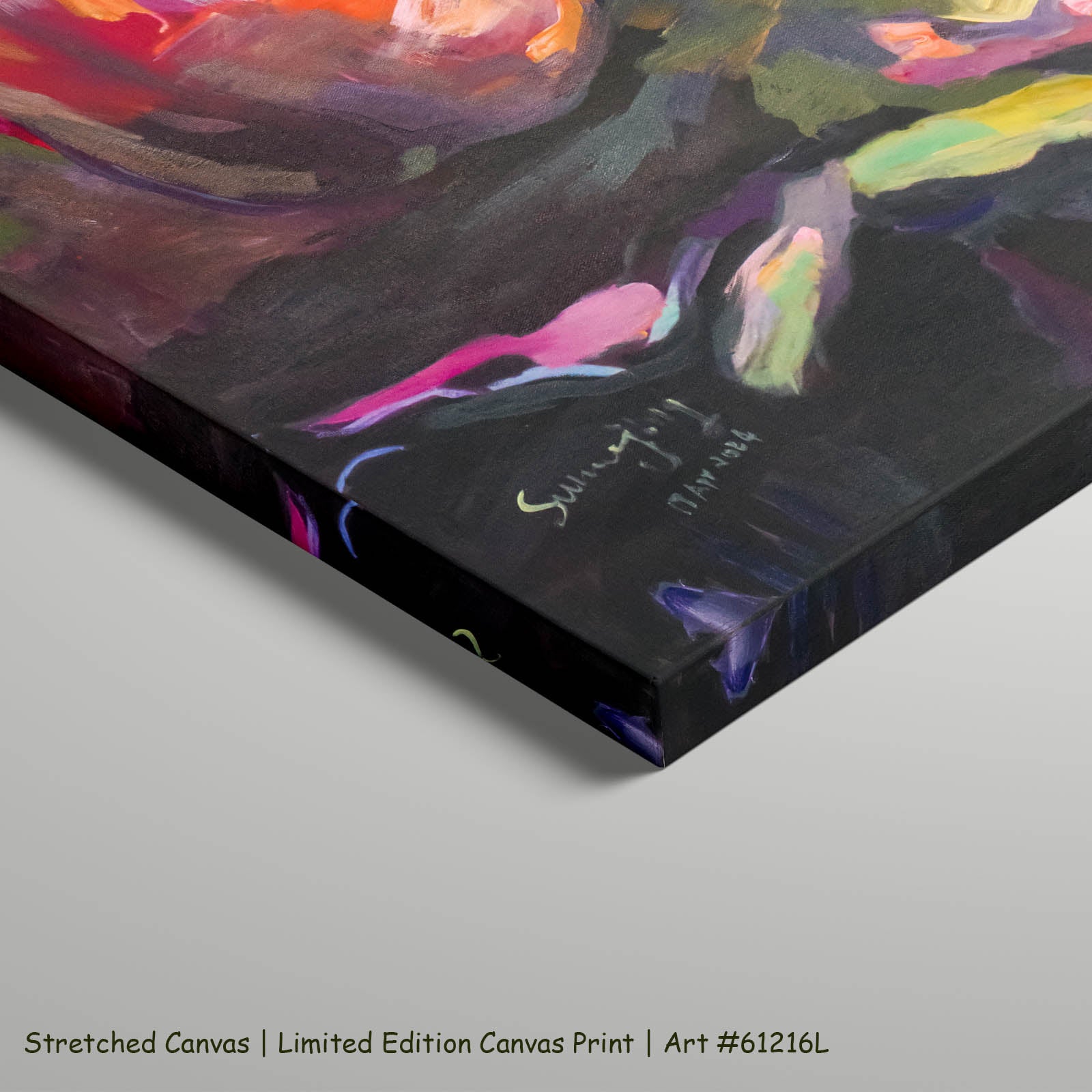 The Start of a Summer, pink, orange, green, yellow Limited Edition Print by Summer Jiang