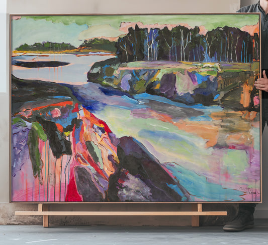 Murray river | 123x163cm | #71216