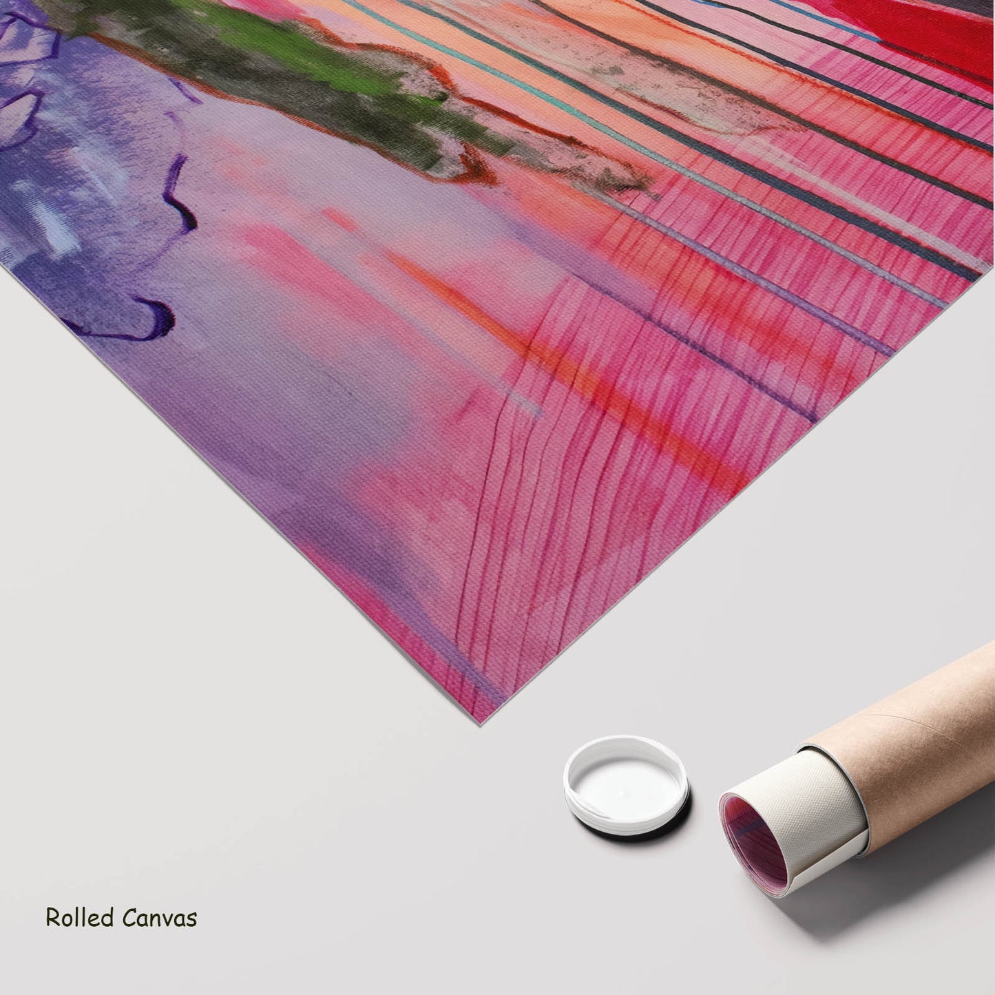 Rebellion, green, blue, pink, purple Limited Edition Print by Summer Jiang