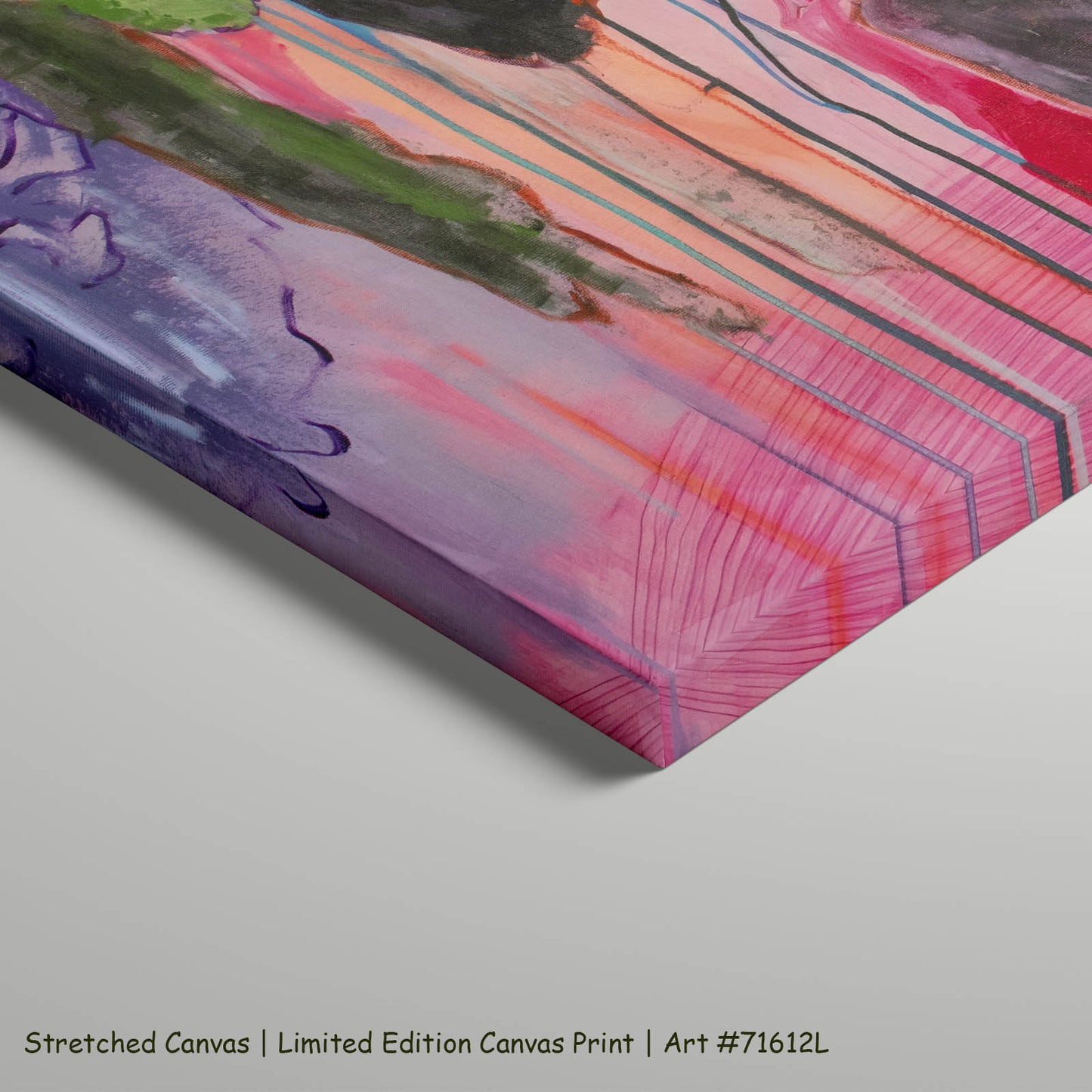 Rebellion, green, blue, pink, purple Limited Edition Print by Summer Jiang