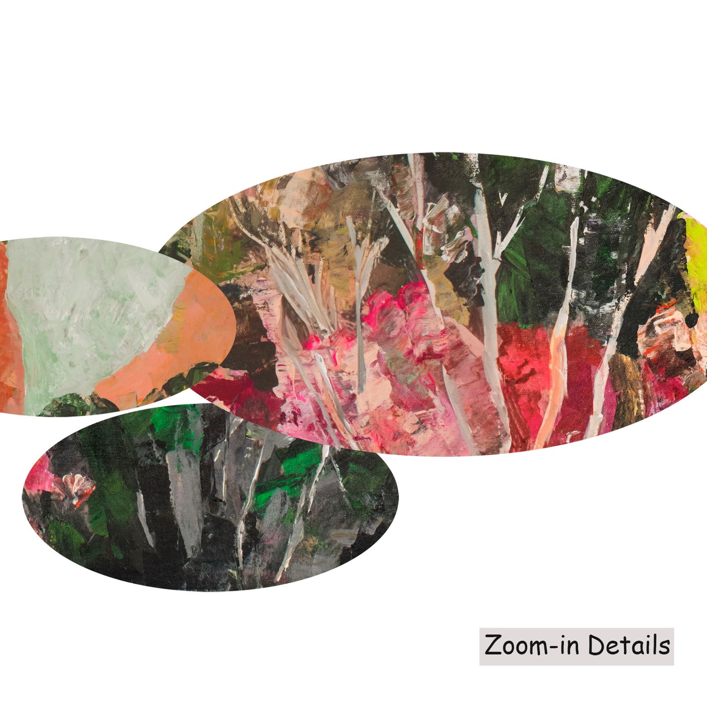 Path of Water, orange, green, pink, yellow Limited Edition Print by Summer Jiang