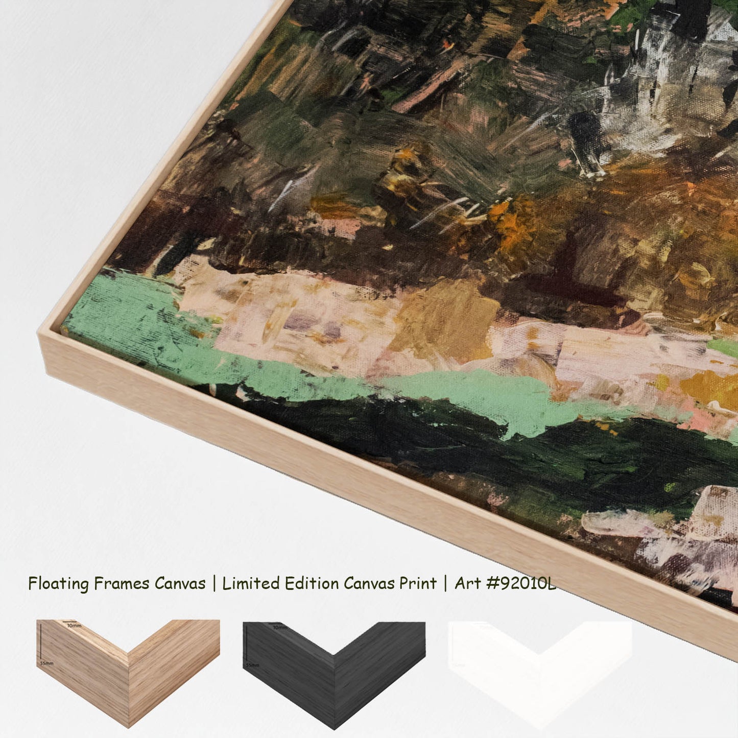 Path of Water, orange, green, pink, yellow Limited Edition Print by Summer Jiang