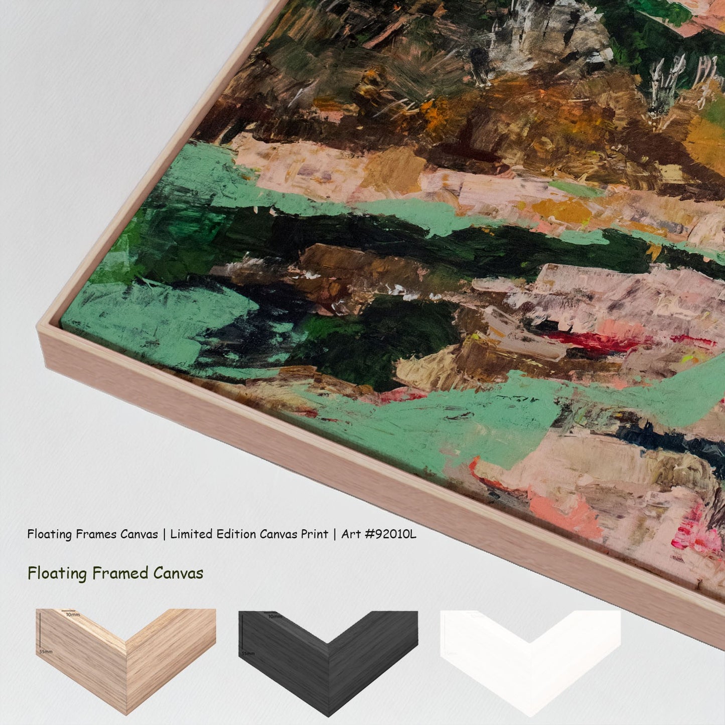 Path of Water, orange, green, pink, yellow Limited Edition Print by Summer Jiang