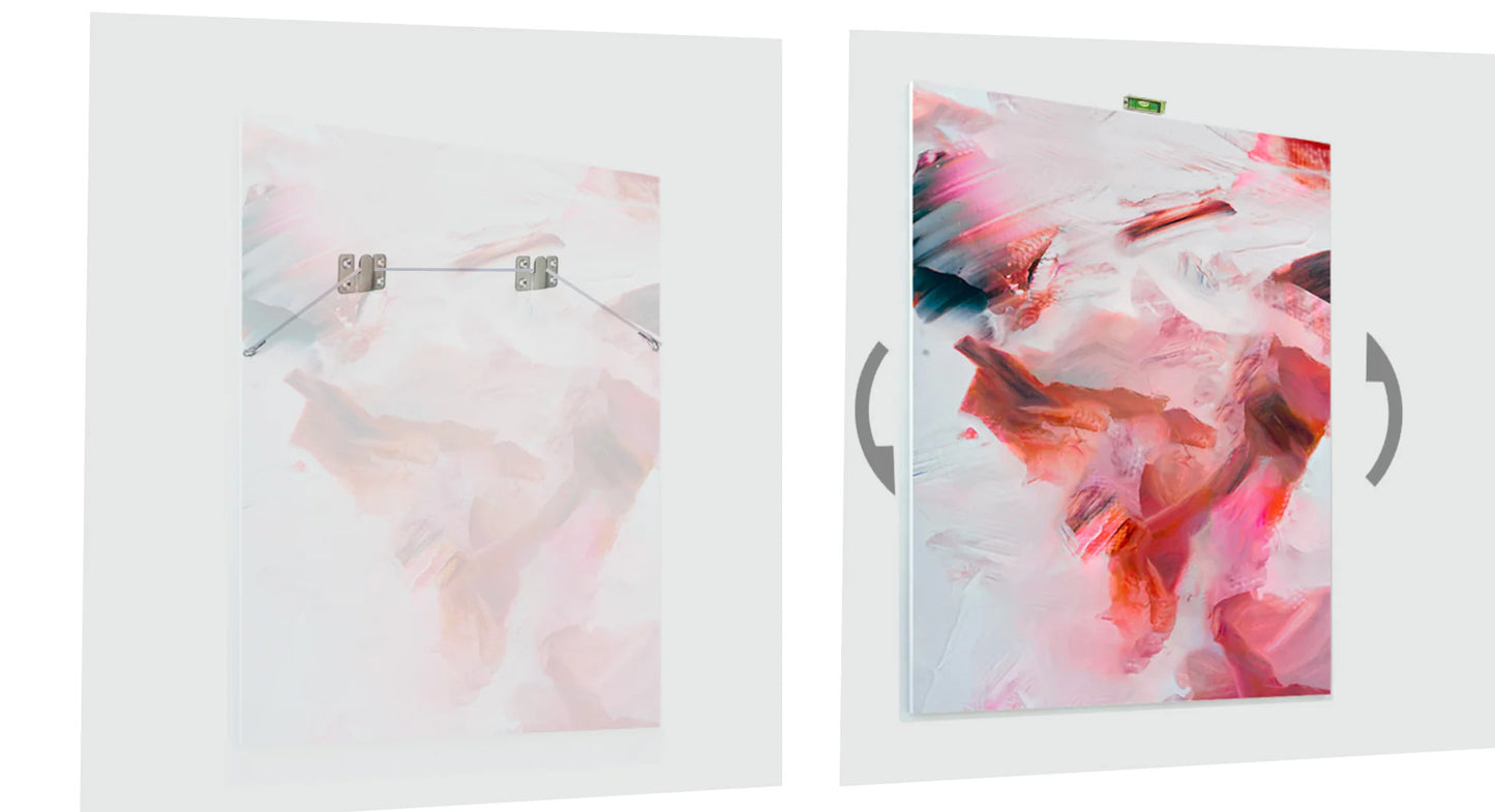 Large Artwork Installation Kit - Heavy-Duty Stainless Steel